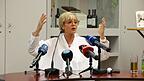 Alle Augen waren am Mittwochabend auf sie gerichtet: Gloria von Thurn und Taxis im Regensburger Presseclub.