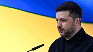 Der ukrainische Pr&auml;sident Wolodymyr Selenskyj warnt vor einem neuen schweren Angriff Russlands. (Archivbild)