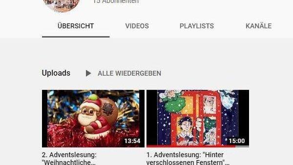 Das P-Seminar 'Leseauszeit mit Musik' des Straubinger Anton-Bruckner-Gymnasiums lädt an jedem Adventssonntag eine neue Geschichte auf YouTube hoch. Das P-Seminar 'Leseauszeit mit Musik' des Straubinger Anton-Bruckner-Gymnasiums lädt an jedem Adventssonntag eine neue Geschichte auf YouTube hoch.