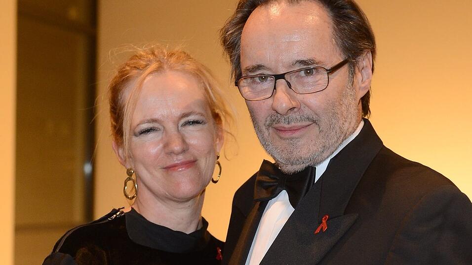 Uwe Kockisch und seine Frau Christine Gautier - hier auf einem Bild aus dem Jahr 2013.