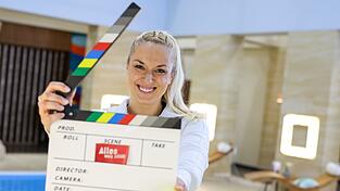 Set statt Centre Court: Tennisspielerin Sabine Lisicki übernimmt eine kleine Rolle in der RTL-Vorabendserie «Alles was zählt».