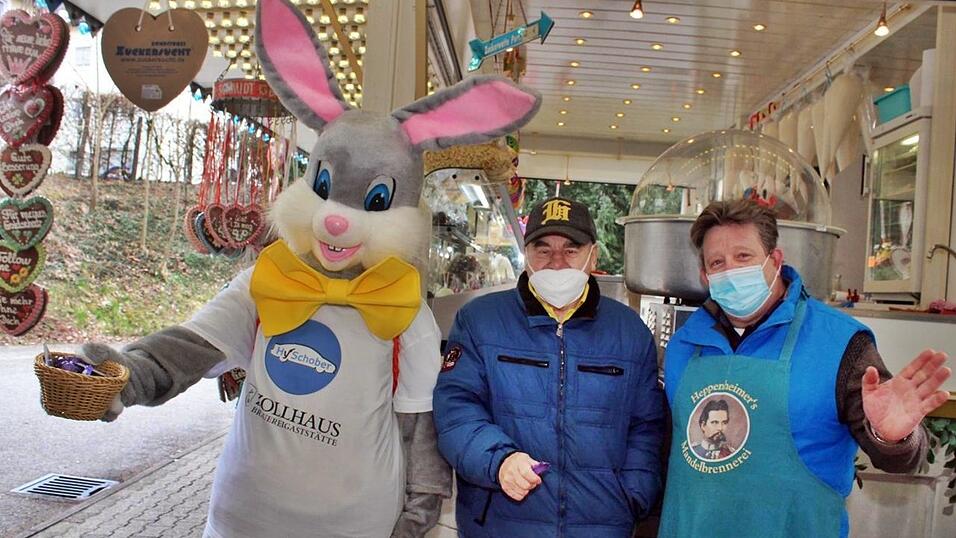 Zum Osterwochenende durfte sich das Personal des Dult Drive-In in Landshut über besondere Unterstützung freuen.
