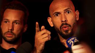 Die Tate Brothers: links Tristan, rechts Andrew. (Archivbild) Die Tate Brothers: links Tristan, rechts Andrew. (Archivbild)