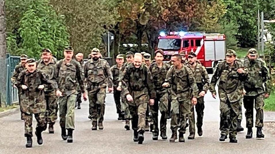 Beim Start waren alle hoch motiviert. Beim Start waren alle hoch motiviert.