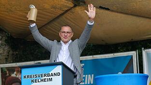 Der AfD-Chef sieht seine Partei auf dem Weg zur Macht.