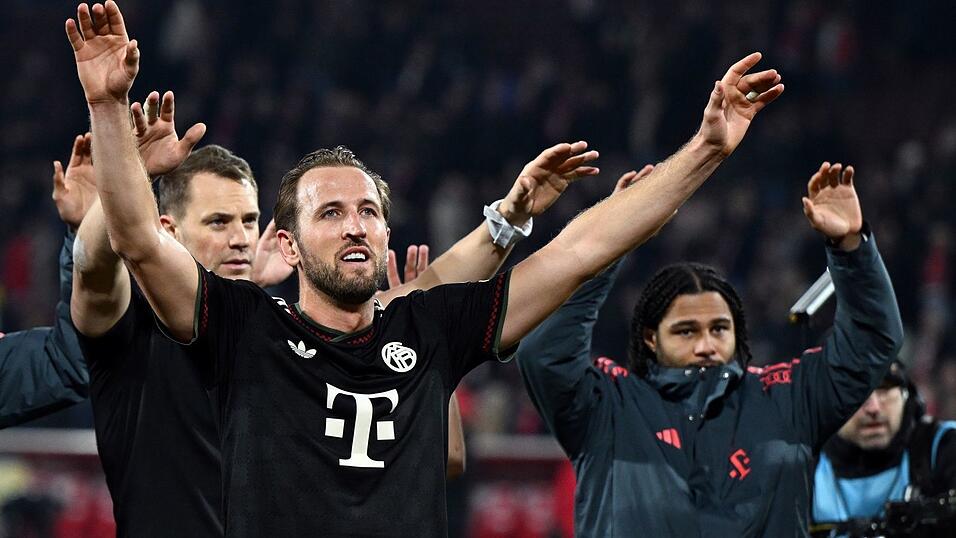 Harry Kane ist f&uuml;r FC-Trainer Kwasniok wie von einem anderen Stern.