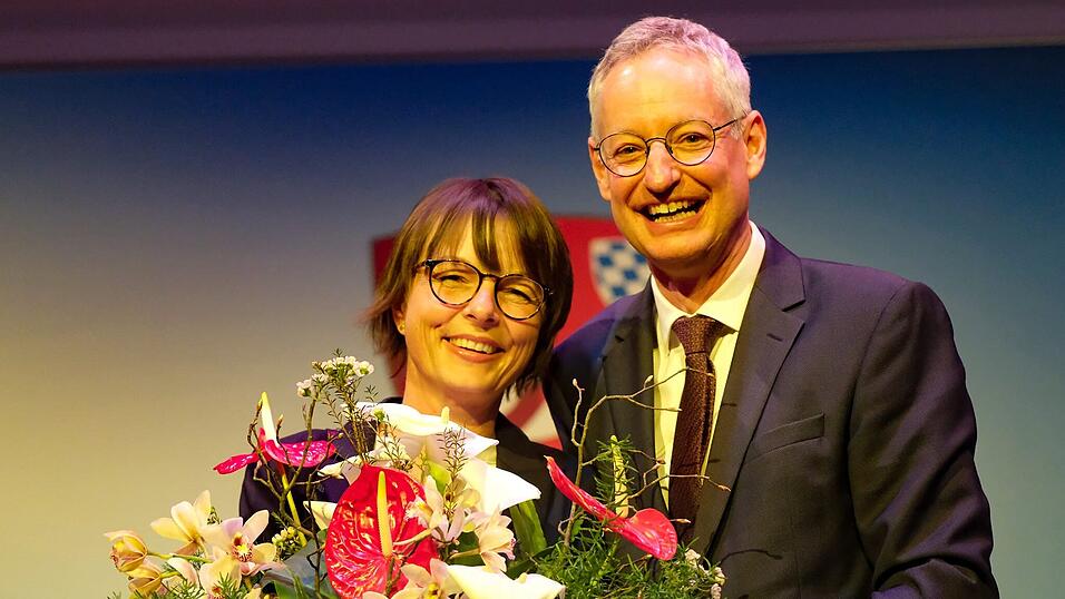 Gut lachen kann das Ehepaar Pannermayr nach der OB-Wahl.