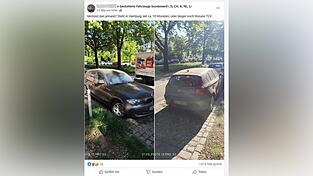 Über 1 .000-mal haben Facebooknutzer den Post bereits geteilt. Nachforschungen unserer Mediengruppe ergeben, dass entgegen der Annahme des Posterstellers wohl kein Diebstahl vorliegt. (Screenshot) Über 1 .000-mal haben Facebooknutzer den Post bereits geteilt. Nachforschungen unserer Mediengruppe ergeben, dass entgegen der Annahme des Posterstellers wohl kein Diebstahl vorliegt. (Screenshot)