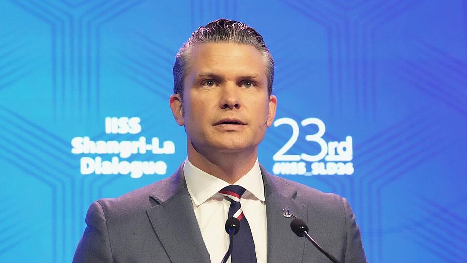 Beim Shangri-La-Dialog warnte Hegseth vor einer Vorherrschaft Chinas. Beim Shangri-La-Dialog warnte Hegseth vor einer Vorherrschaft Chinas.