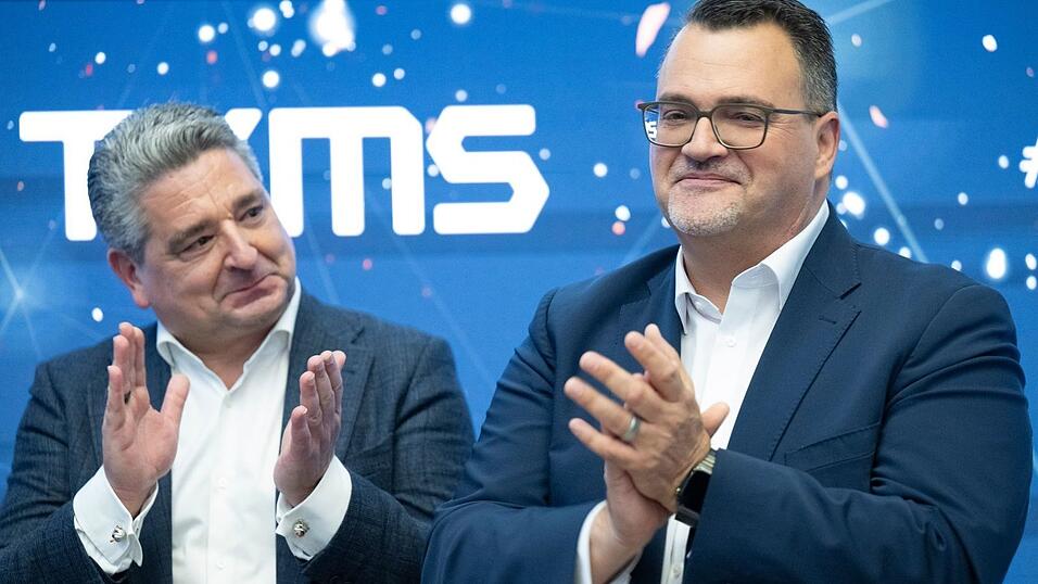 Miguel Lopez und Oliver Burkhard sind die Väter des TKMS-Börsengangs.