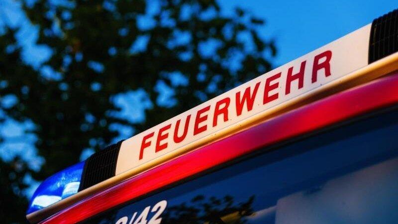 Der Brand ist gegen 19.10 Uhr ausgebrochen. (Symbolbild)