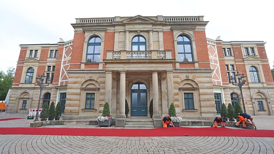 Bayreuths Aush&auml;ngeschild - das Festspielhaus. (Archivbild)