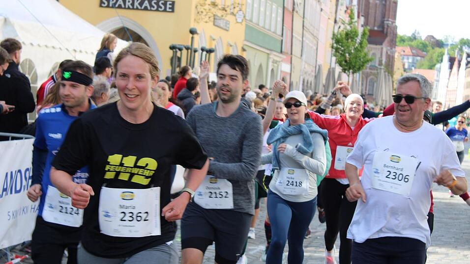 'Landshut l&auml;uft' war am Sonntag ein voller Erfolg.