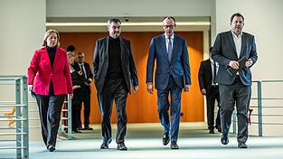 Markus Söder sieht die Koalition auf einem guten Weg. Markus Söder sieht die Koalition auf einem guten Weg.