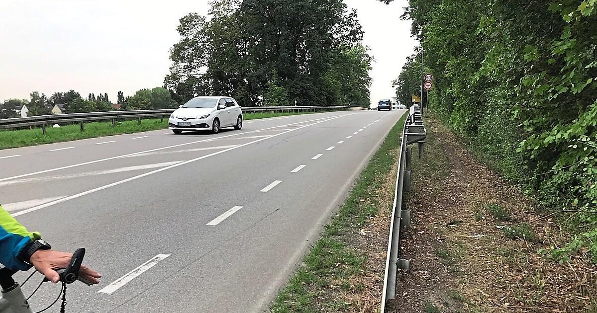 Radfahrer und Fußgänger haben es in Straubing hier besonders schwer