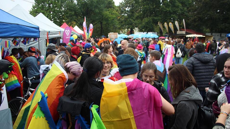In Landshut fand am Samstag der Christopher Street Day statt.