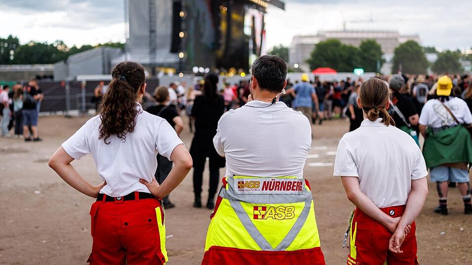 Der Sanit&auml;tsdienst hatte w&auml;hrend des Festivals gut zu tun. Die Eins&auml;tze lagen im Vergleich zum Vorjahr aber etwas niedriger.