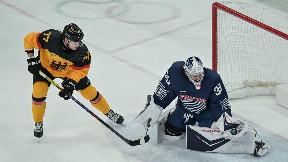 JJ Peterka schoss sein erstes Tor bei den Winterspielen.