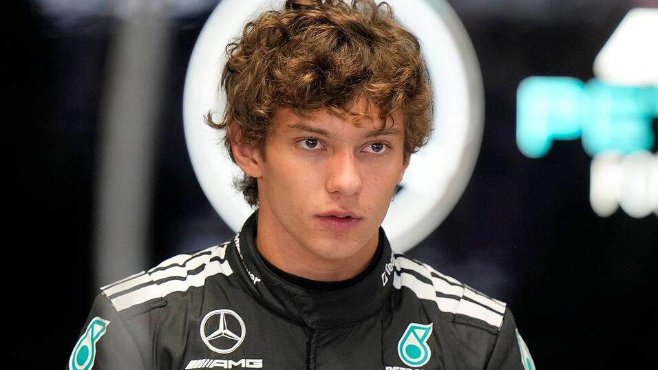 Der junge Italiener Kimi Antonelli erlebt eine Saison mit Rückschlägen, aber auch starken Ergebnissen. (Archivbild) Der junge Italiener Kimi Antonelli erlebt eine Saison mit Rückschlägen, aber auch starken Ergebnissen. (Archivbild)
