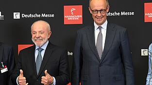 Merz erhofft sich von der Hannover-Messe ein Zeichen der Zuversicht