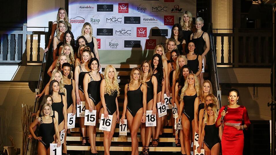 Alle Kandidatinnen der Miss Bayern-Wahl 2017 auf einen Blick.