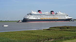 Die «Disney Destiny» ist das jüngste von der Meyer Werft fertiggestellte Kreuzfahrtschiff. (Archivfoto)