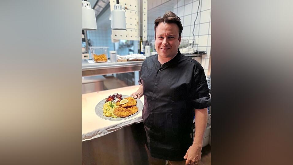 Florian Mascarello konnte die begehrten Schnitzel seines Hauses im Preis wieder heruntersetzen. Florian Mascarello konnte die begehrten Schnitzel seines Hauses im Preis wieder heruntersetzen.