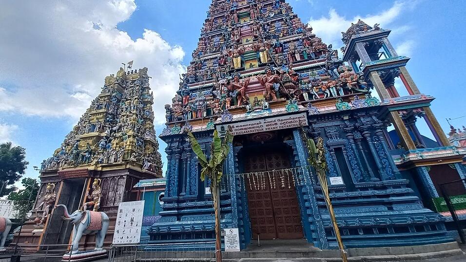Historische Tempel, moderne Bauten, viel Gewusel: Das ist Colombo, Sri Lankas Hauptstadt.