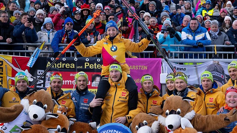 Franziska Preuß überragte in diesem Winter bislang.