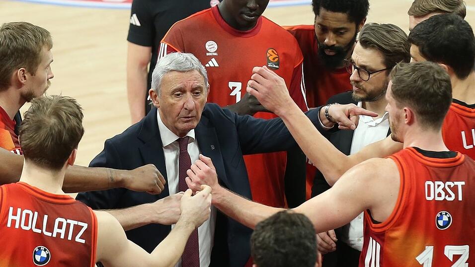 Trainer Svetislav Pesic feierte mit Bayern einen weiteren Sieg. (Archivbild) Trainer Svetislav Pesic feierte mit Bayern einen weiteren Sieg. (Archivbild)