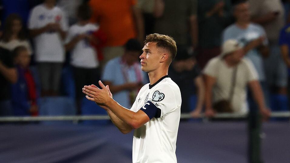 Joshua Kimmich findet nach der Niederlage in Bratislava klare Worte.