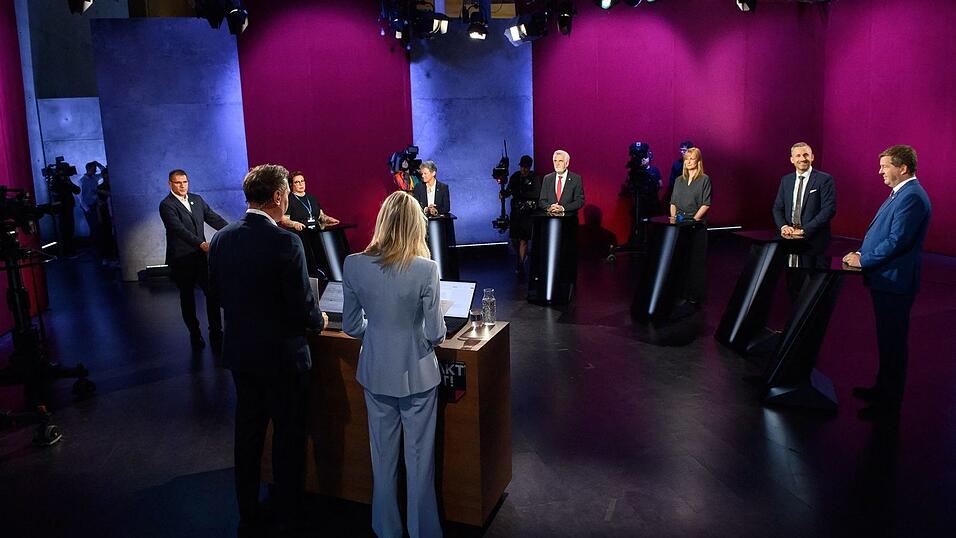 Nach dem Duell wurde die Runde um weitere Spitzenkandidaten erweitert.