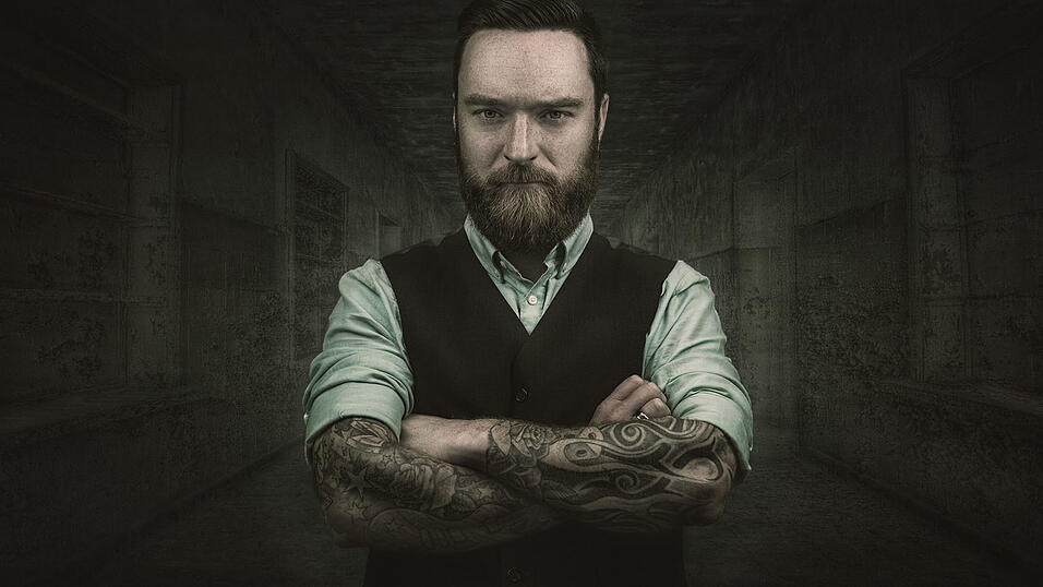 Christian Oswald im Portrait. Christian Oswald im Portrait.