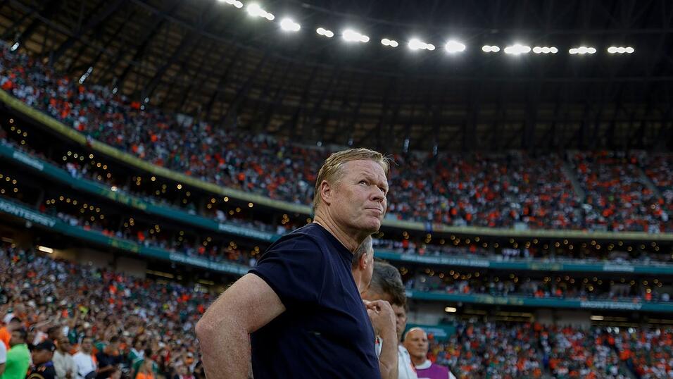 Nicht mehr Trainer der Niederlande: Ronald Koeman. Nicht mehr Trainer der Niederlande: Ronald Koeman.