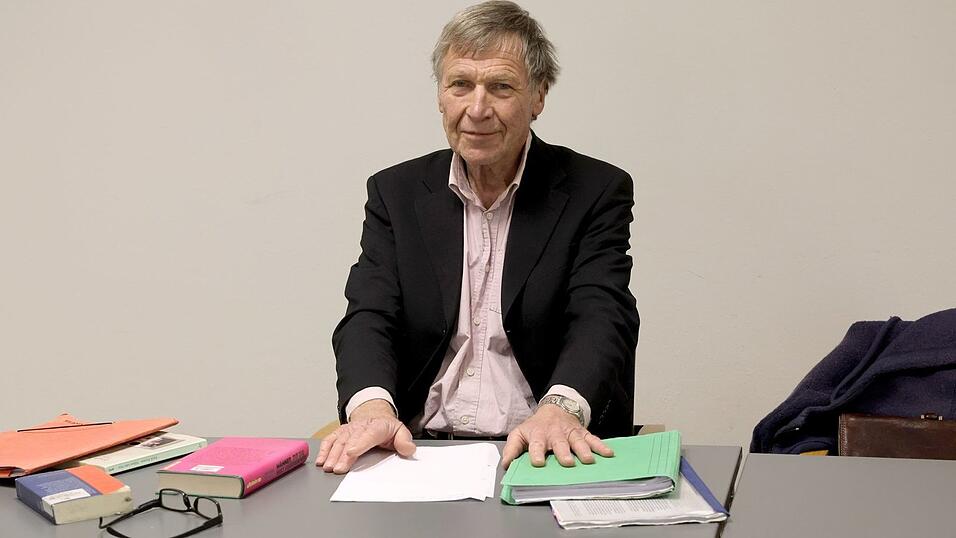 Ernst Hörmann hat wegen seiner Proteste für eine andere Klimapolitik schon zahlreiche Gerichtsverfahren mitgemacht.