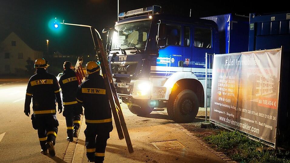 Bombe am 17.5.18 in Straubing. Die Entsch&auml;rfung erfolgte noch in der Nacht.