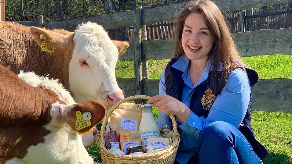 Am Samstag, 15. Mai, bietet Familie Barbara Steckenbiller (Bild) in Salzdorf bei Landshut ein 'Fr&uuml;hst&uuml;ck am Bauernhof - to go' an.