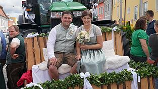 Stefan Hinterwinkler und Michaela Limbrunner feierten ihren großen Tag. Stefan Hinterwinkler und Michaela Limbrunner feierten ihren großen Tag.