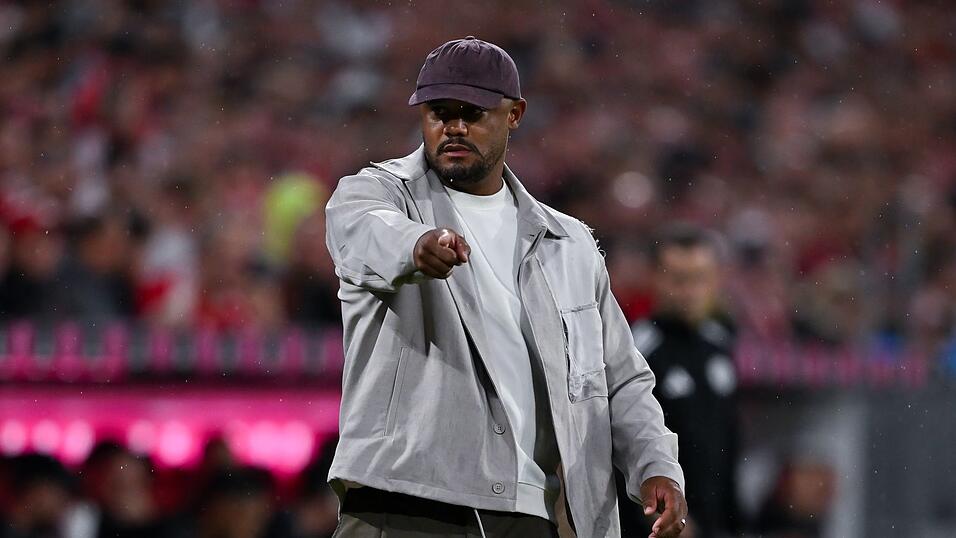 Der «Boss» und Antreiber am Spielfeldrand: Vincent Kompany. Der «Boss» und Antreiber am Spielfeldrand: Vincent Kompany.