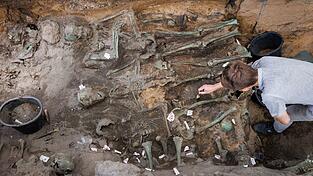 Über die Grabungsarbeiten soll eine erste Ausstellung informieren. (Archivbild) Über die Grabungsarbeiten soll eine erste Ausstellung informieren. (Archivbild)