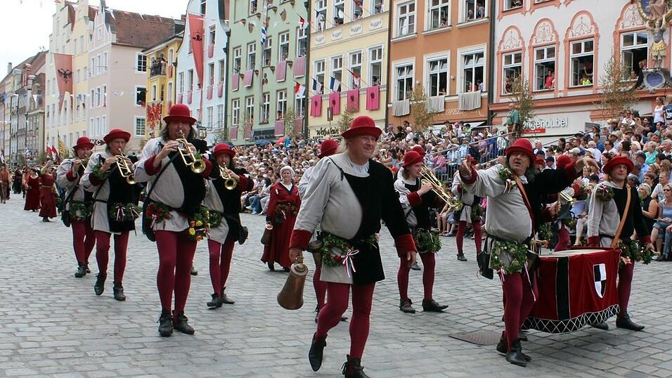 Der letzte Umzug der Landshuter Hochzeit 2017