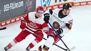 Stefan Loibl (rechts) hat nach seiner Rückkehr zu den Straubing Tigers wieder zurück zu alter Stärke gefunden. Mit diesem Rückenwind will der 29-Jährige sich in Landshut für die Olympischen Spiele empfehlen.