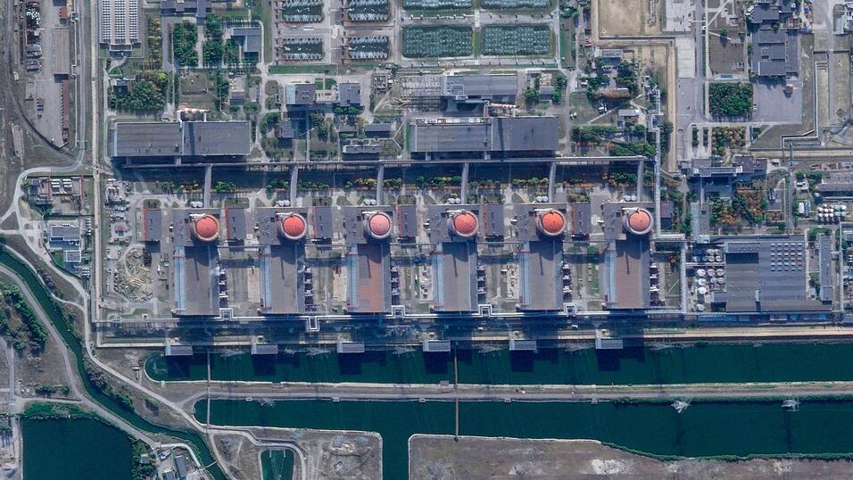 Das Kernkraftwerk Saporischschja ist nun komplett abgeschaltet. Das Kernkraftwerk Saporischschja ist nun komplett abgeschaltet.