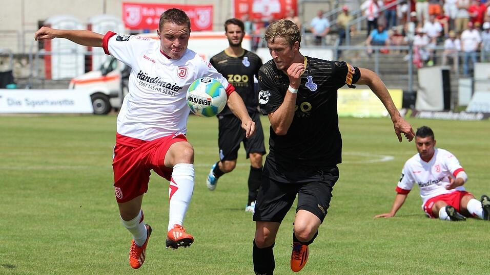 3:1 gewann der SSV Jahn Regensburg zum Saisonauftakt gegen den MSV Duisburg. (Foto: Fabian Ro&szlig;mann)