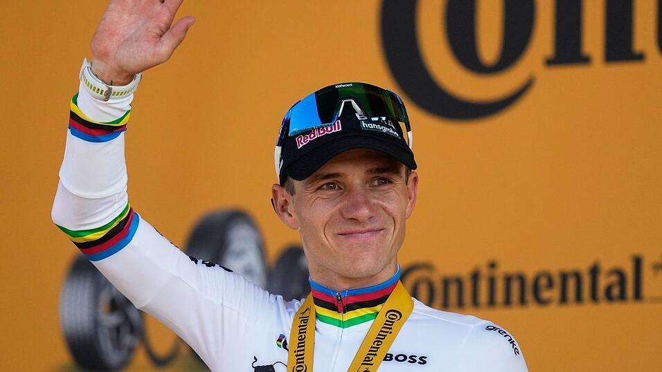 Remco Evenepoel ist im Zeitfahren nicht zu schlagen. (Archivbild)