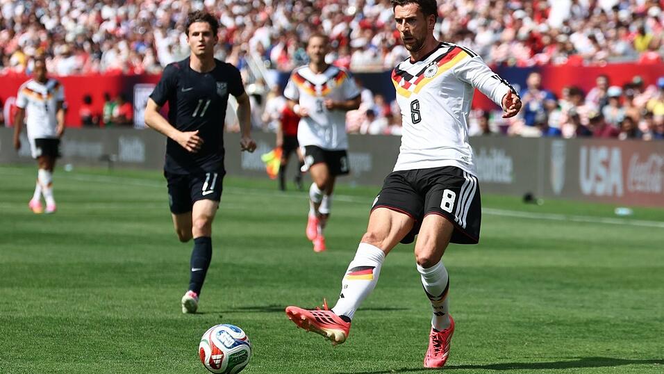 Leon Goretzka im WM-Test gegen die USA. Leon Goretzka im WM-Test gegen die USA.