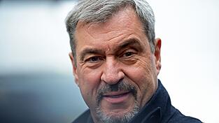 Markus Söder schwamm auch schon im Chiemsee. (Archivbild)