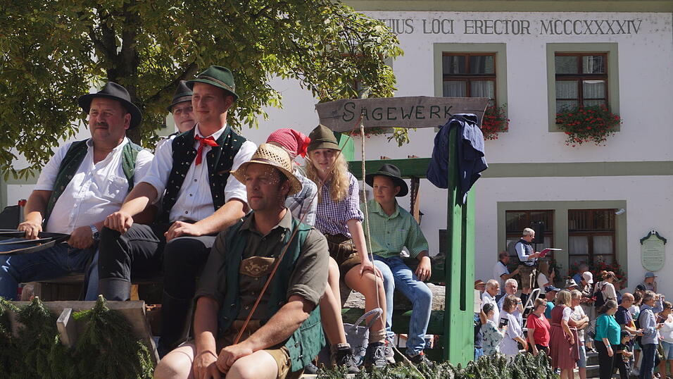 Das war der 35. Bad K&ouml;tztinger Rosstag: Bilder vom Festumzug.