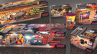 Feuerwerksbatterien 'aufgebaut wie vom Pyrotechniker' sind dieses Jahr besonders gefragt. Feuerwerksbatterien 'aufgebaut wie vom Pyrotechniker' sind dieses Jahr besonders gefragt.