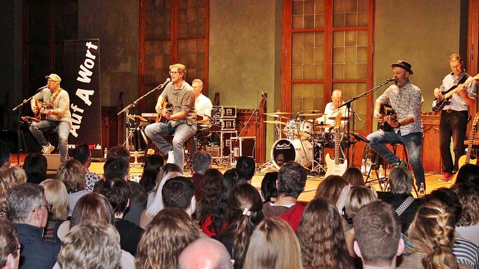 Am Samstagabend spielten 'Auf A Wort' feinsten Austropop in Landshut.&nbsp;